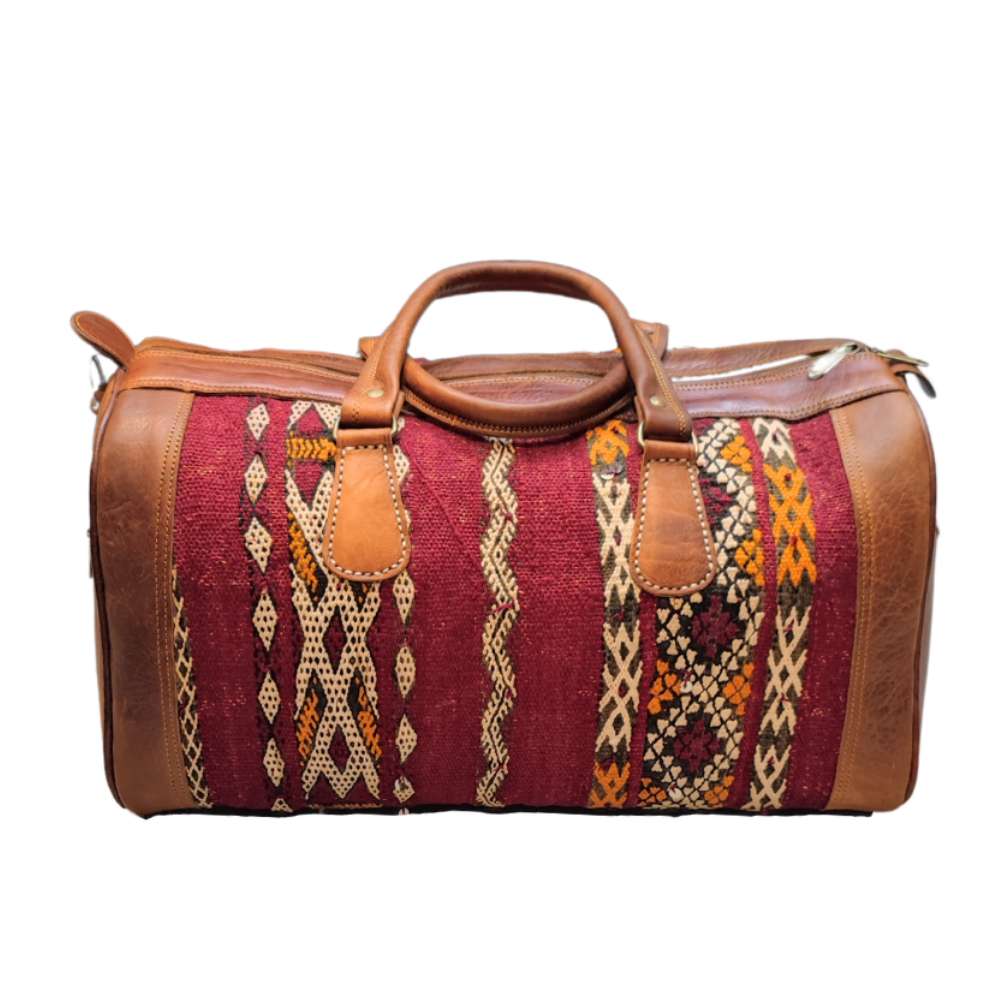 Leather Travel Bag Soks