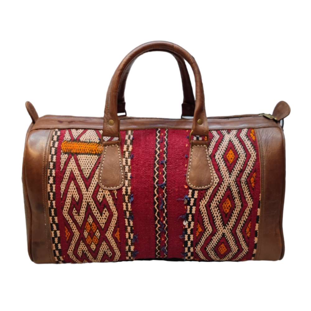 Leather Travel Bag Soks