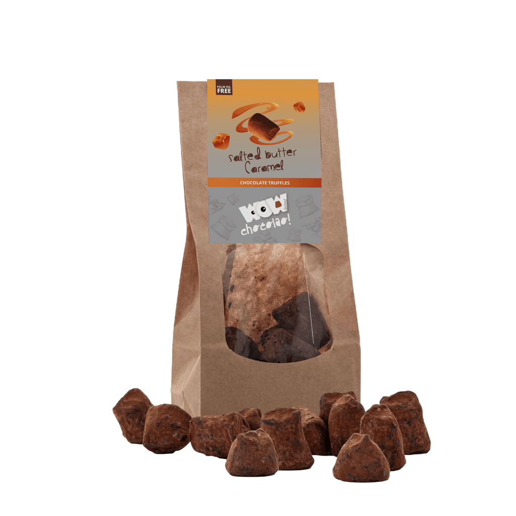 Salted Caramel Chocolate Truffles - Biodegradable bags 130g-0