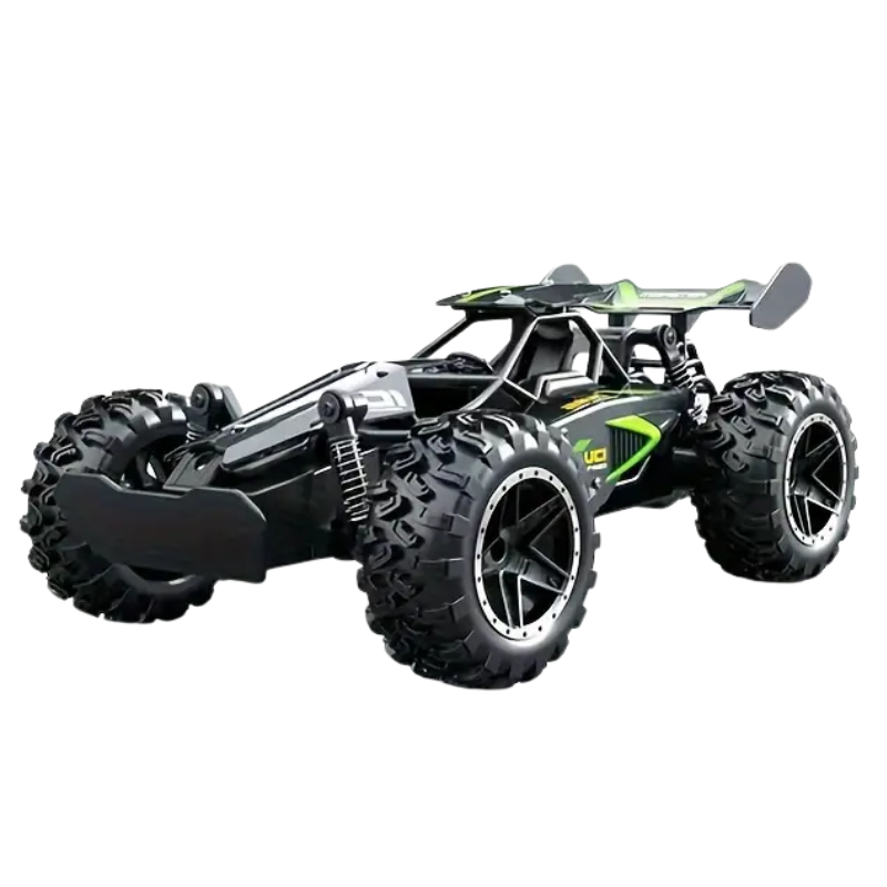 1:18 scale high-speed off-road RC SUV car with weather-resistant tires and durable plastic body