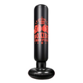 Inflatable kids punching bag set with boxing gloves and skipping rope in durable PVC