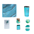 Sandalwood spa gift box set for women featuring beautifully packaged bath and body relaxation essentials