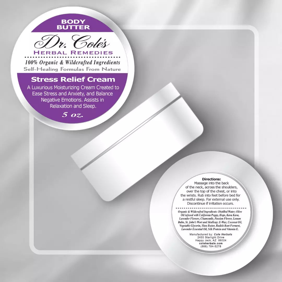 30 - Dr. Cole's Stress Relief Cream-1