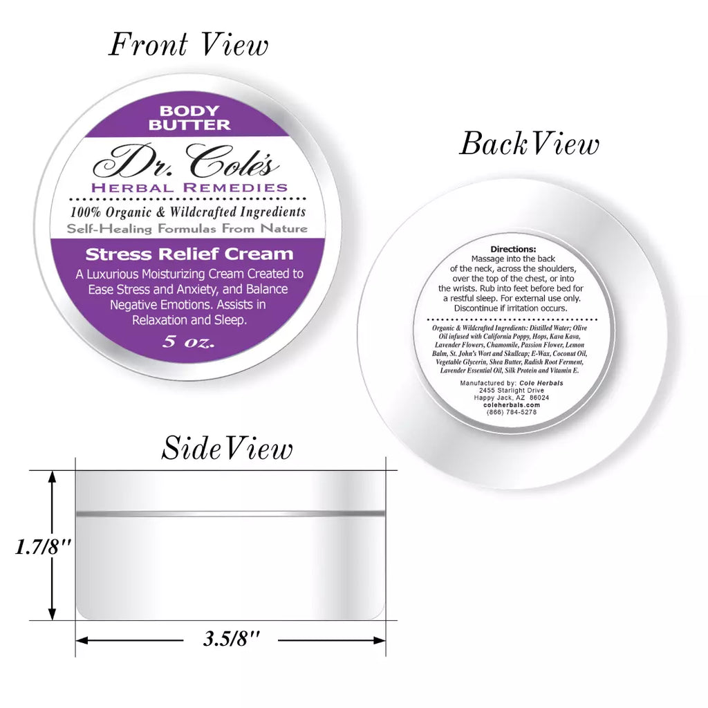 30 - Dr. Cole's Stress Relief Cream-2