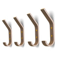 Set of 4 Wooden Wall Hooks-1