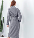 Women's Plush Microfiber Spa Robe-3