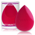 Perfect finish makeup blender sponge, soft colorful microfiber beauty applicator for flawless foundation and cosmetics