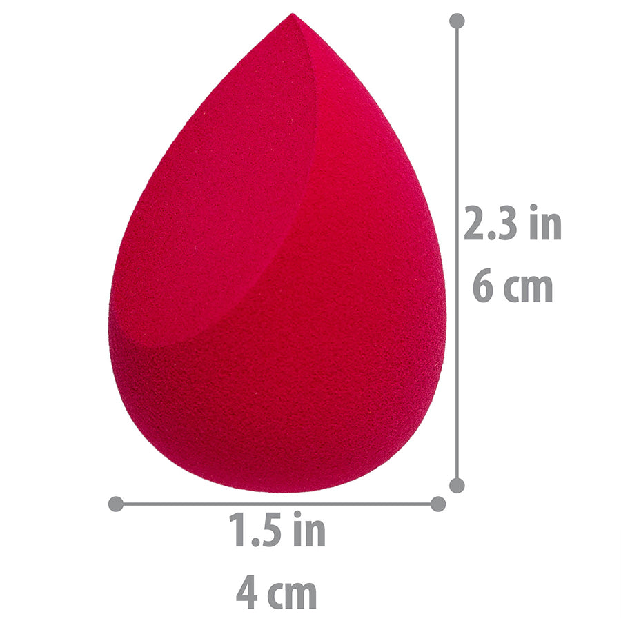 Perfect finish makeup blender sponge, soft colorful microfiber beauty applicator for flawless foundation and cosmetics — view 4
