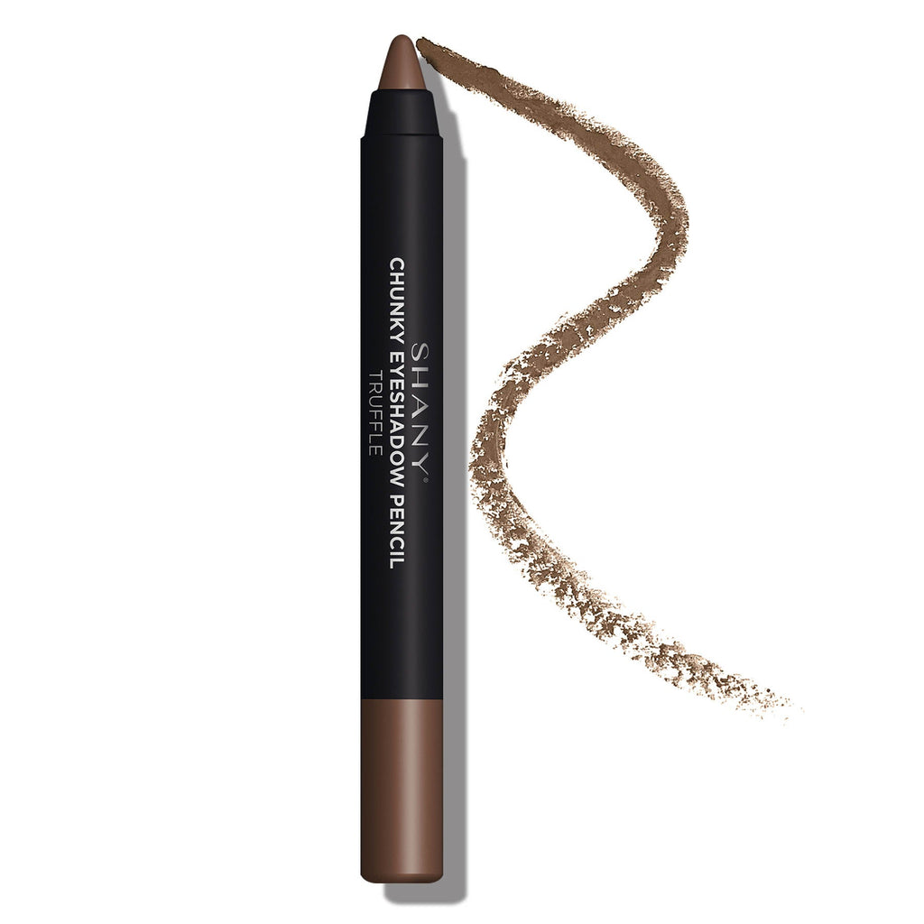 SHANY chunky eyeshadow pencil and eyeliner in various vibrant matte colors for versatile eye makeup