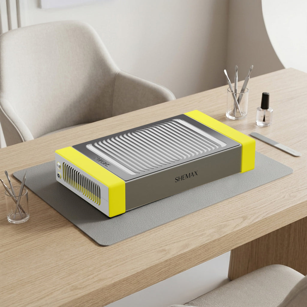SHEMAX Style Pro Yellow Nail Dust Collector-1