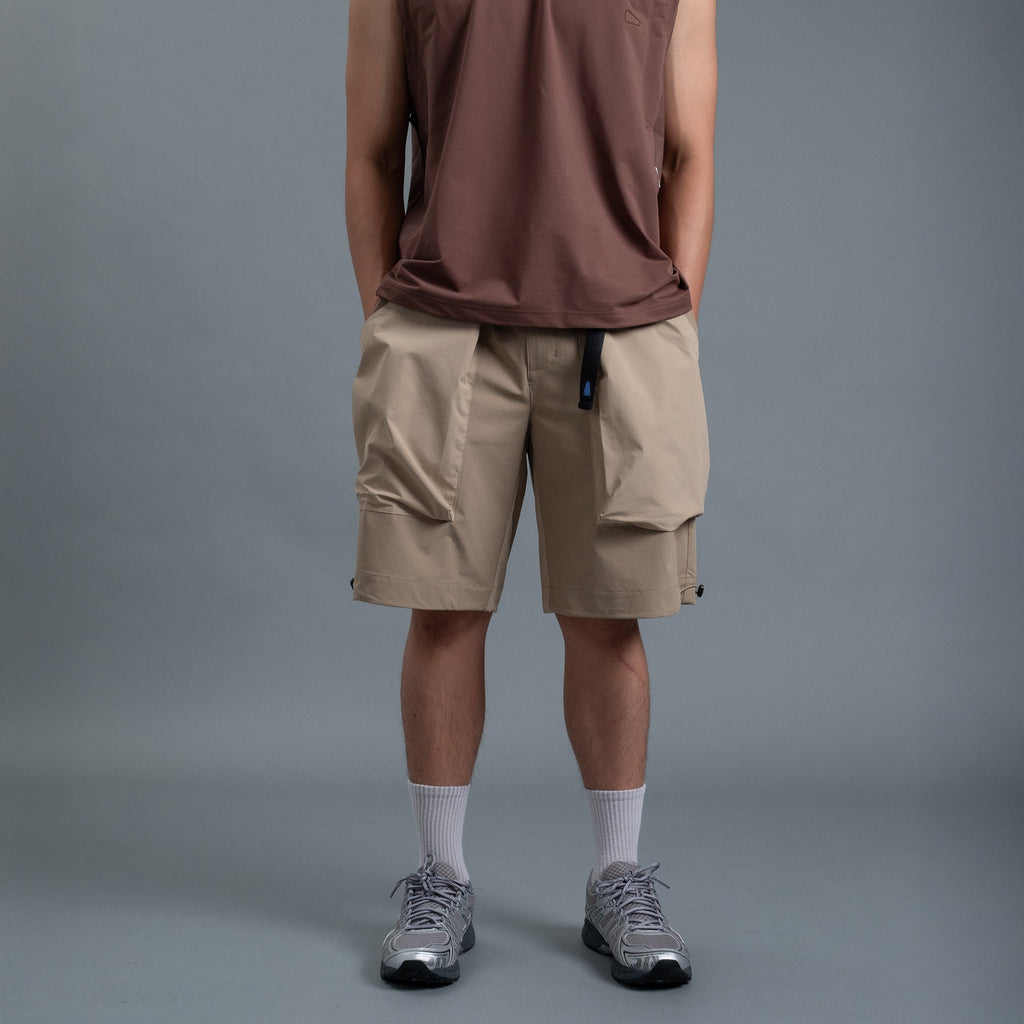 Camping Shorts 2-Tone / Nylon - Sand-1