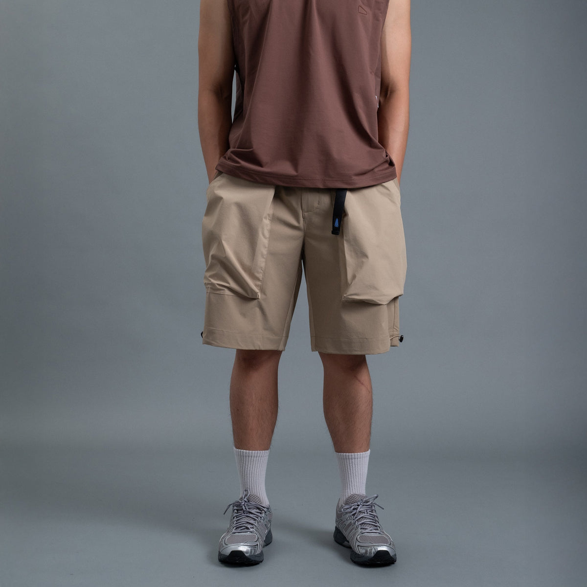 Camping Shorts 2-Tone / Nylon - Sand-1