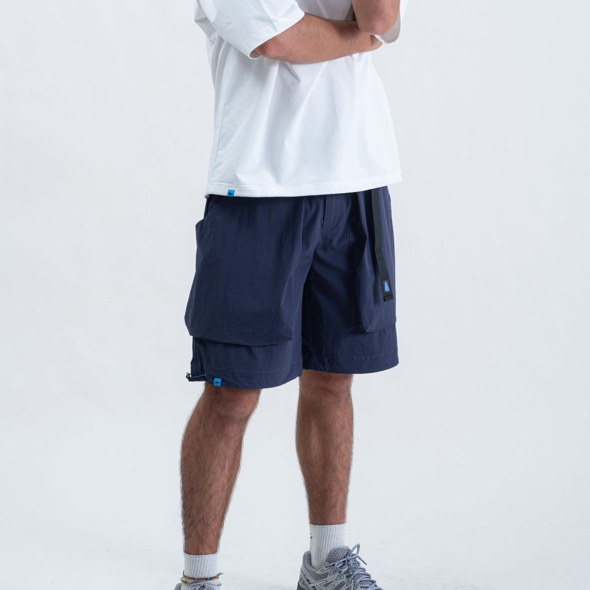 Camping Shorts / Navy-1