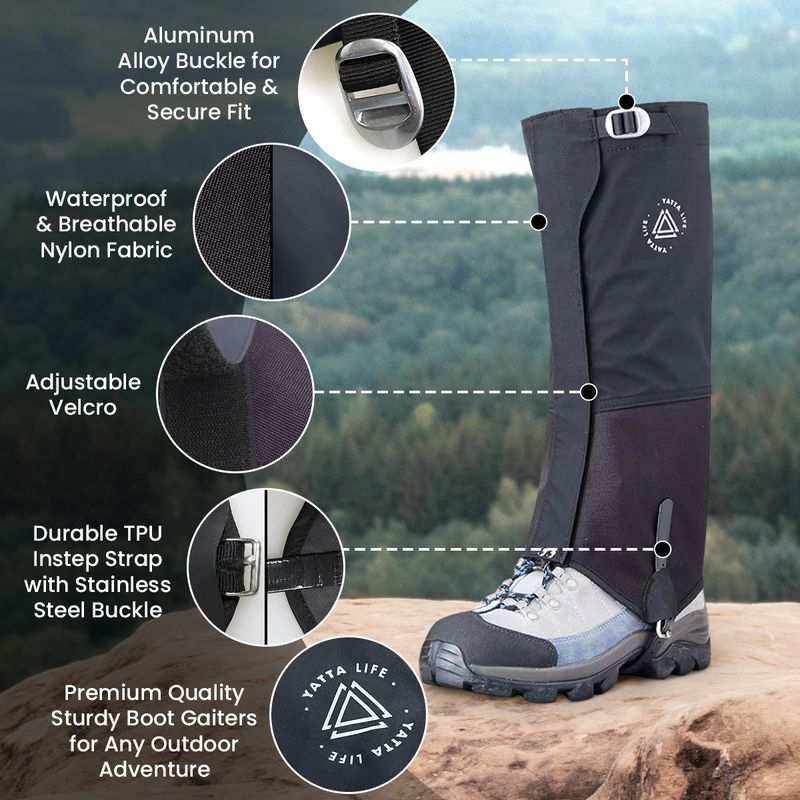 Cordura Boot Gaiters for Outdoors-1