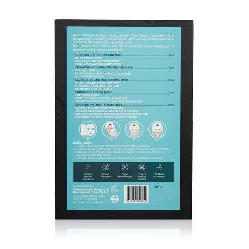 Mix and mask variety pack with 12 botanical face masks for hydrating and brightening skincare — view 2