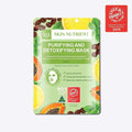 Purifying and detoxifying bio-cellulose face mask sheet packaging by Skin Nutrient