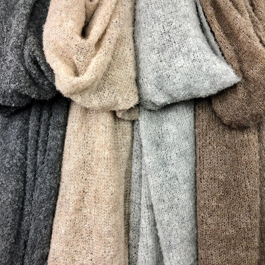 Almond Ultra Plush Alpaca Scarf-2