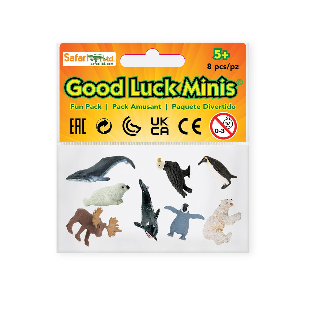 Mini Arctic Animal Toys Fun Pack-1