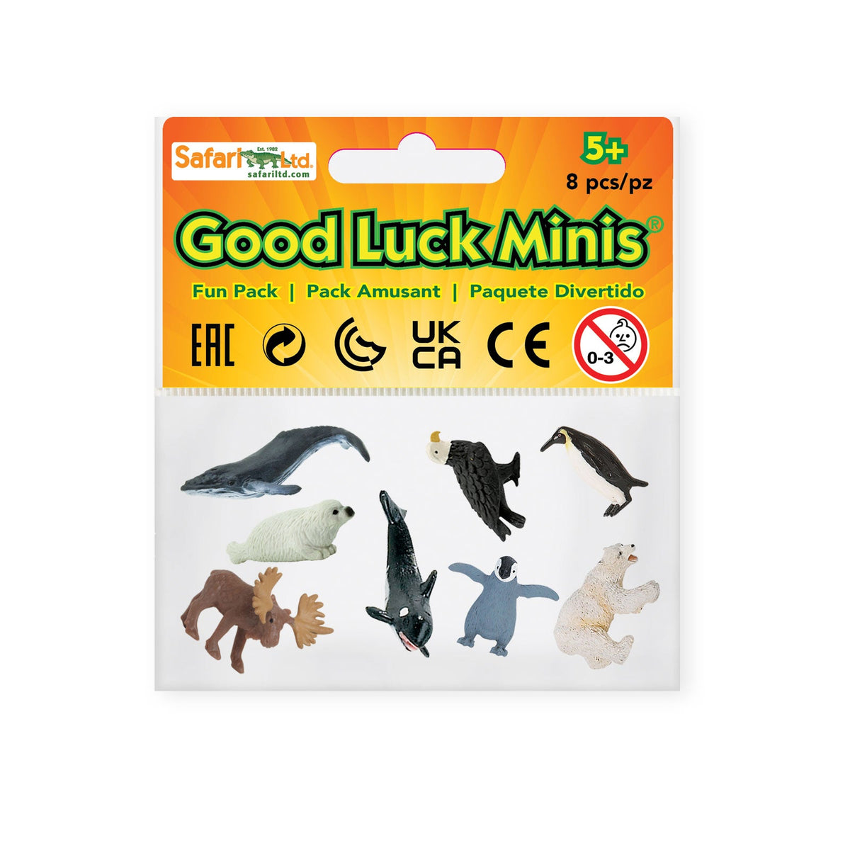 Mini Arctic Animal Toys Fun Pack-1