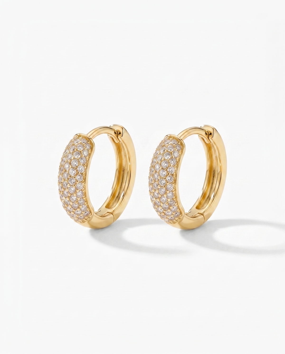 Daisy Diamond Hoops-0