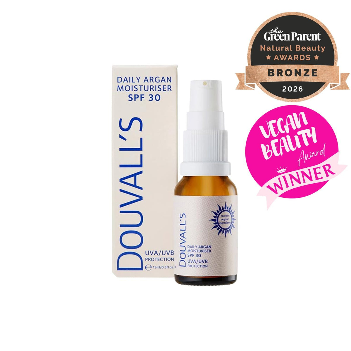 Argan Daily Moisturiser with SPF30 UVA/UVB protection 15ml-0