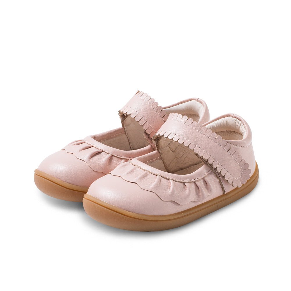 Spring Floral Comfortable Pre-walker Mary Jane Shoes-1