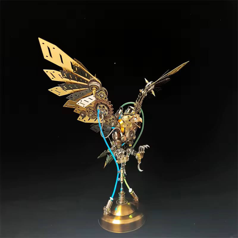 Steampunk Mechanical Eagle-2
