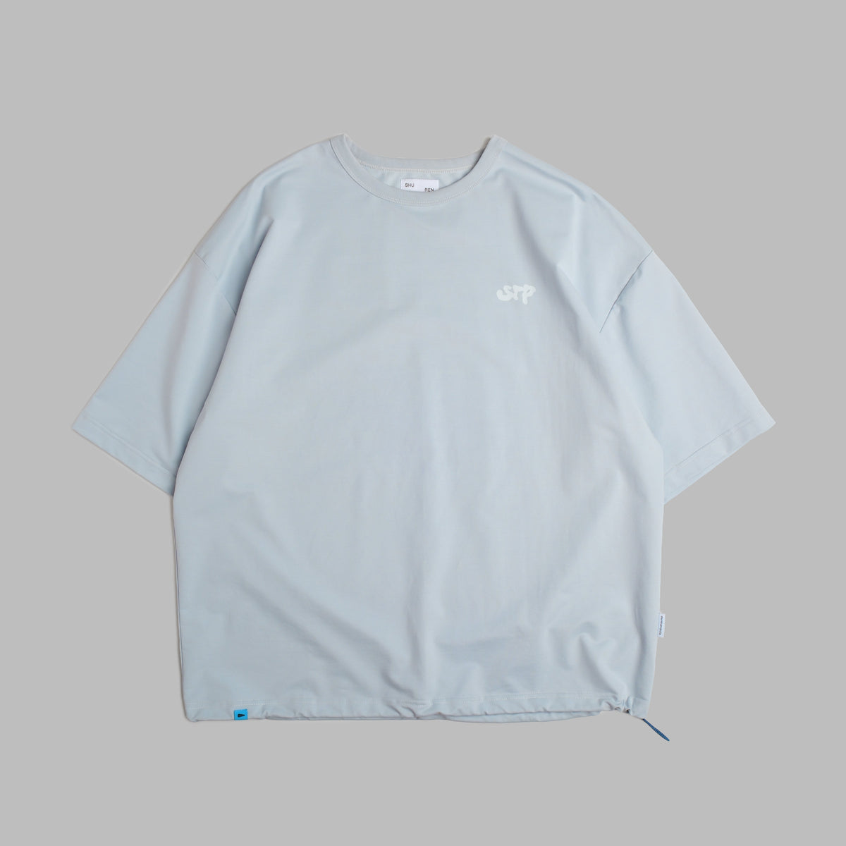 Quiet Tee / Misty Blue-0
