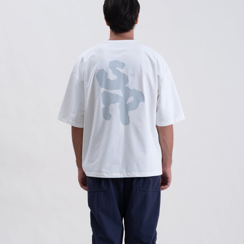 Quiet Tee / Cloud White-1
