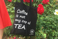 The Black Bag - Black Tote Bag-0