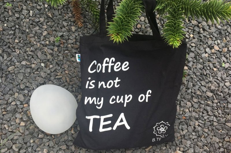 The Black Bag - Black Tote Bag-3