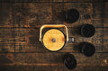 The Eichu tea set made of black ceramic-0