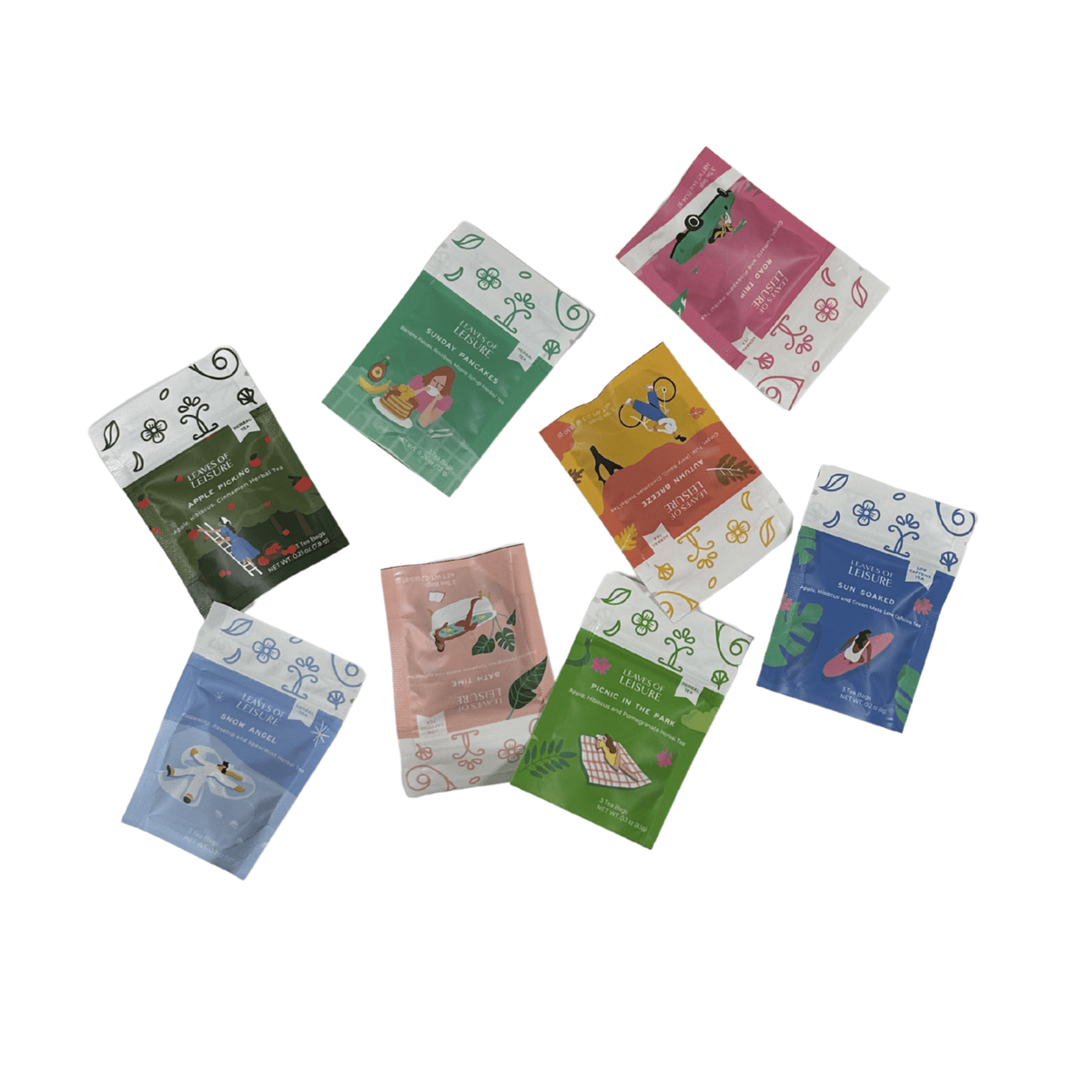 The Full Experience | Complete Herbal Tea Sampler — All 8 Mini Packs-2