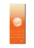 Hatsumi non-slip yoga mat featuring a minimalist Japanese-inspired brushstroke design and cushioned texture