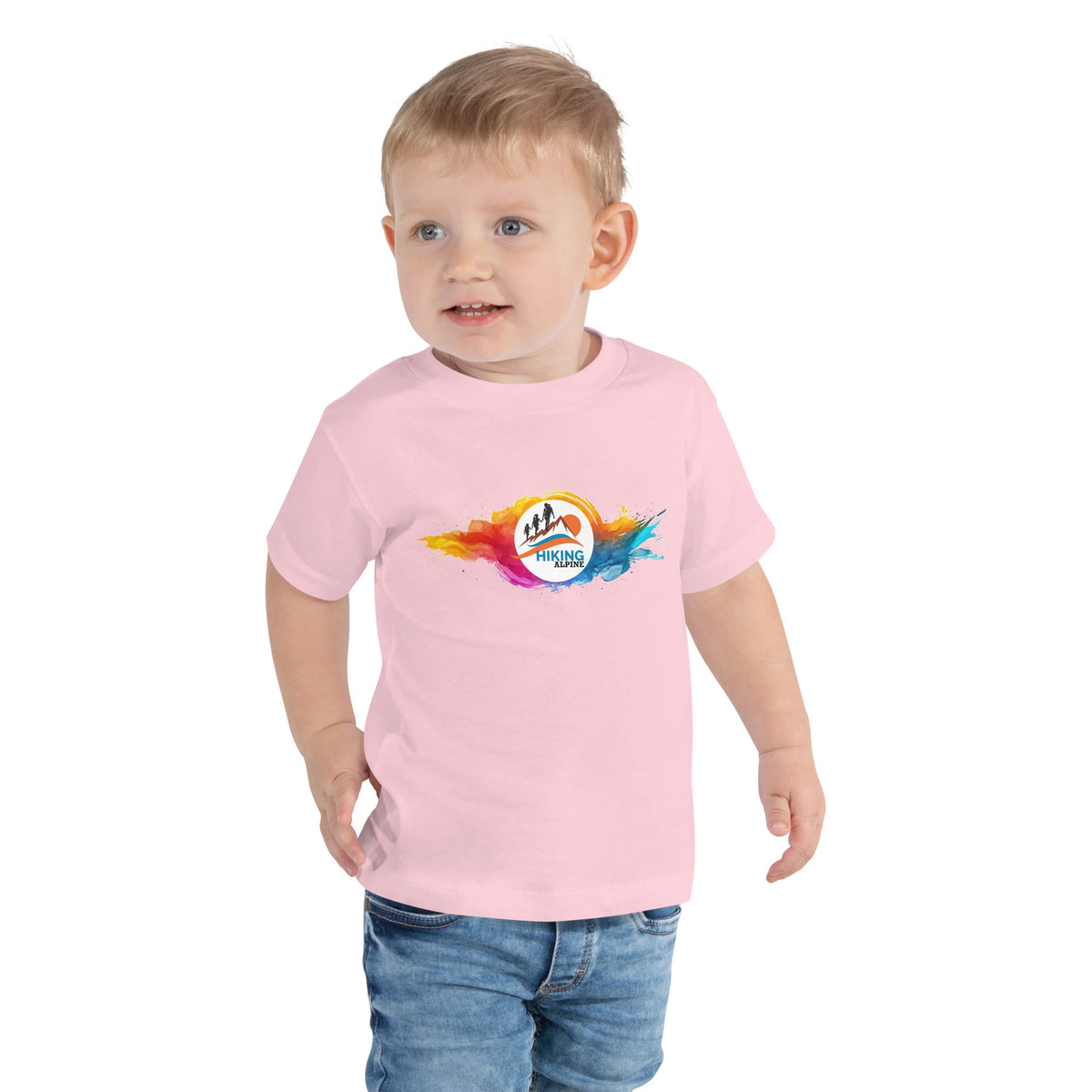 Hiking Alpine Family Toddler Short Sleeve Tee-2