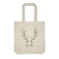 Techy Jackalope Canvas Tote Bag-0