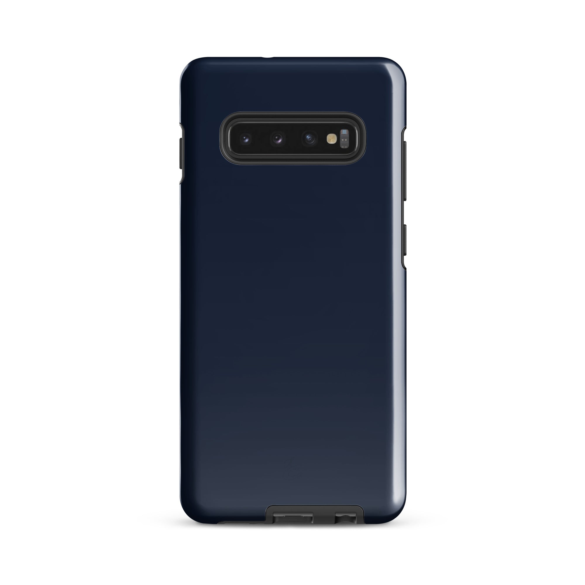 Blue dual layer shockproof Samsung phone case with impact resistant polycarbonate outer shell — view 5