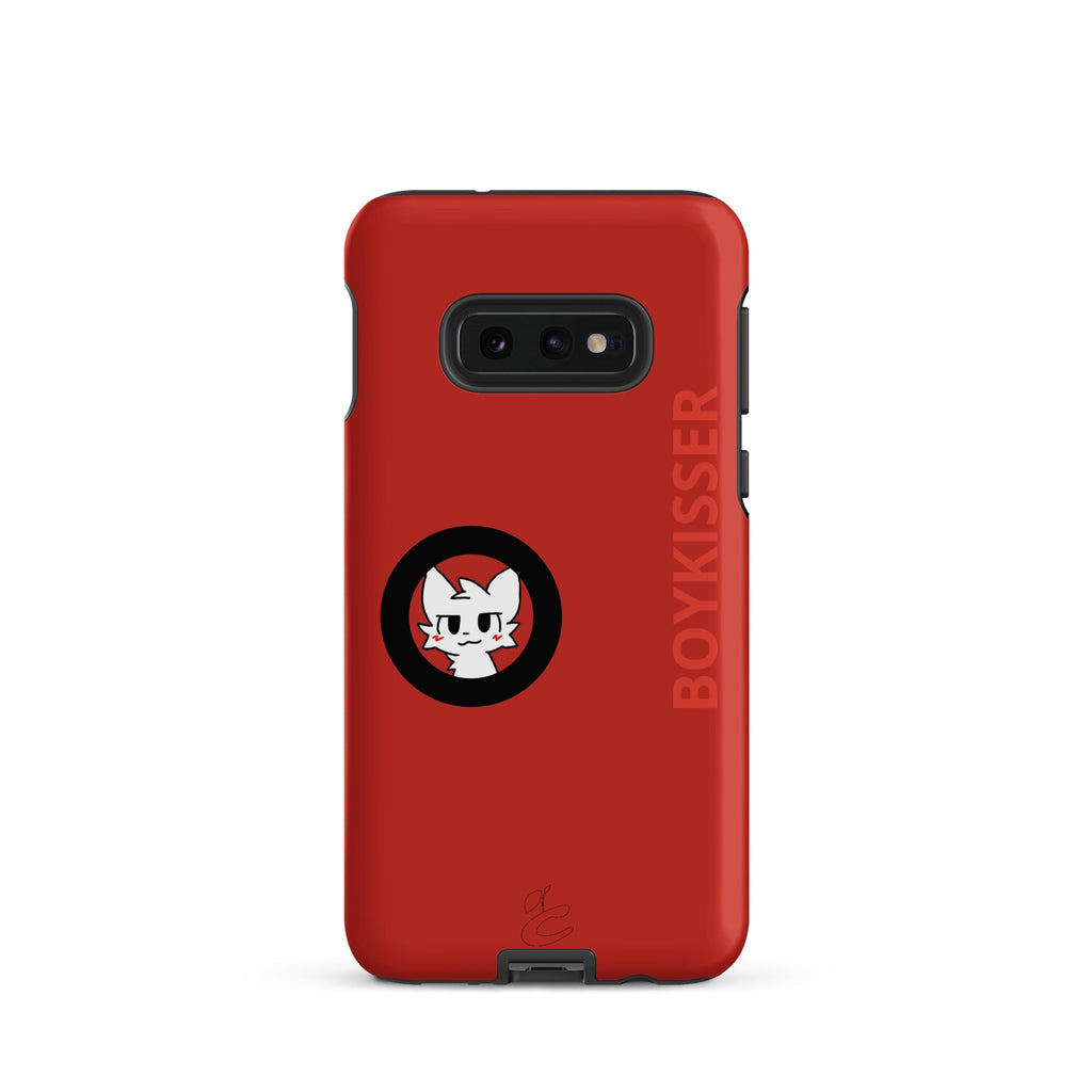 Protective Cherry Samsung phone case featuring a playful Boykisser cat graphic and durable polycarbonate shell — view 5