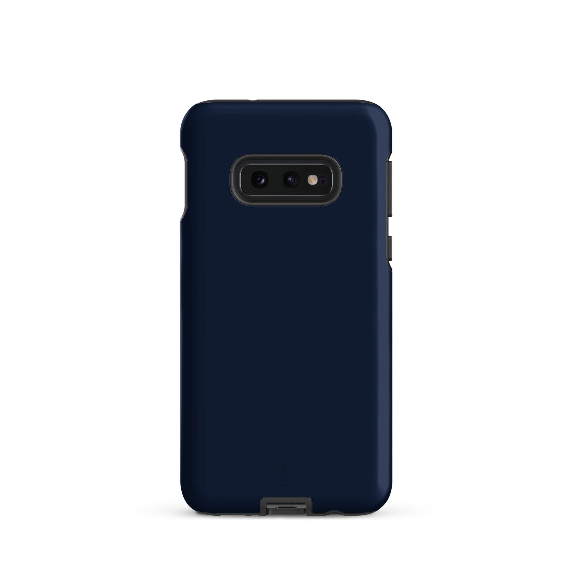 Blue dual layer shockproof Samsung phone case with impact resistant polycarbonate outer shell — view 4