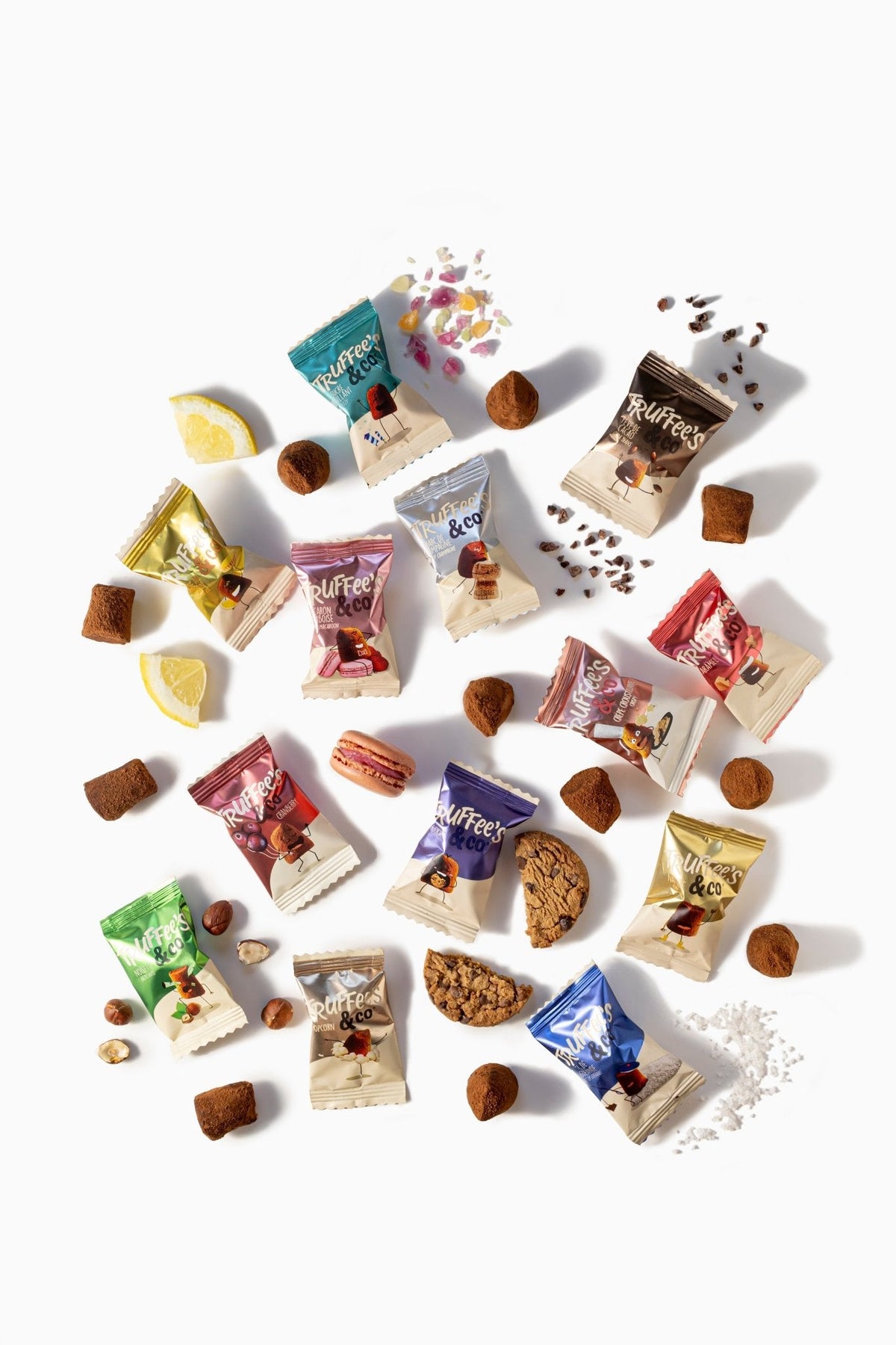 Truffee's & Co Chocolate Truffles - Individually Wrapped - Mixed flavours-1