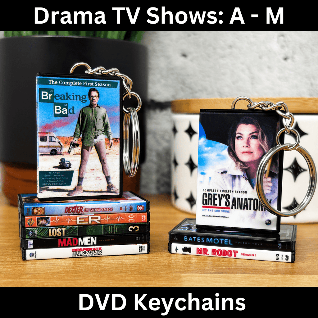 TV Keychain - Drama Series (A - M)-0