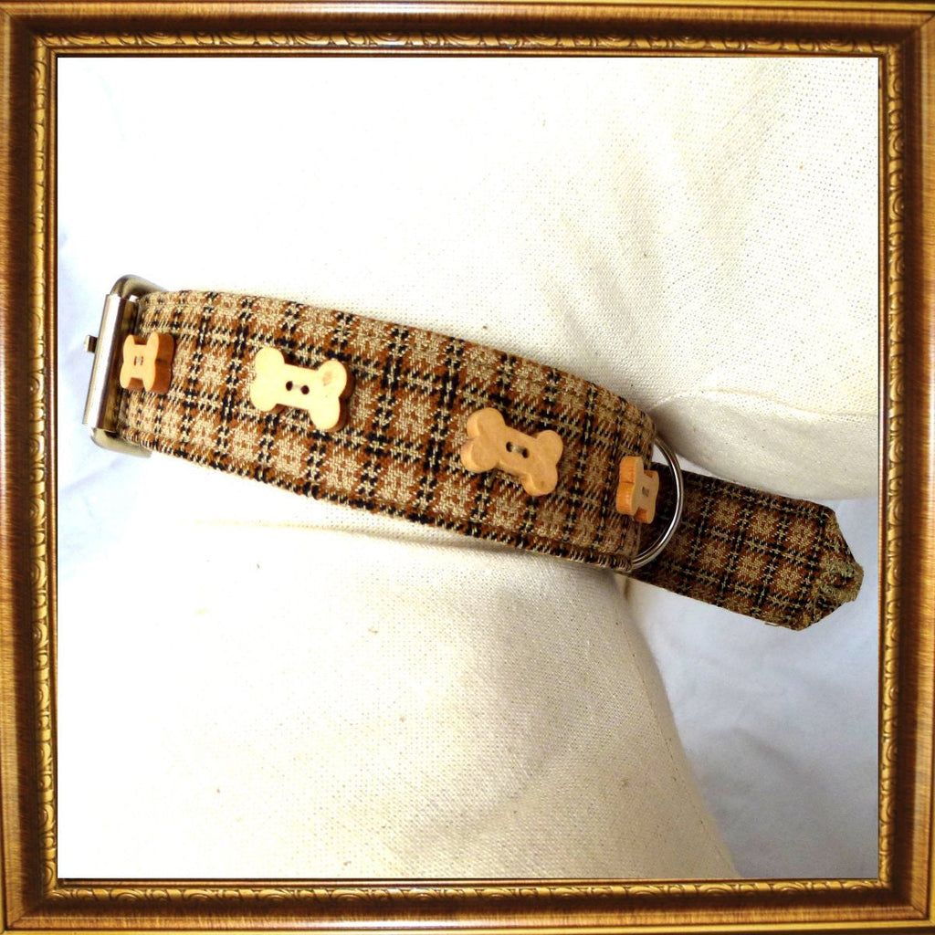 Prediletto Tweed Dog Collar & Lead-0