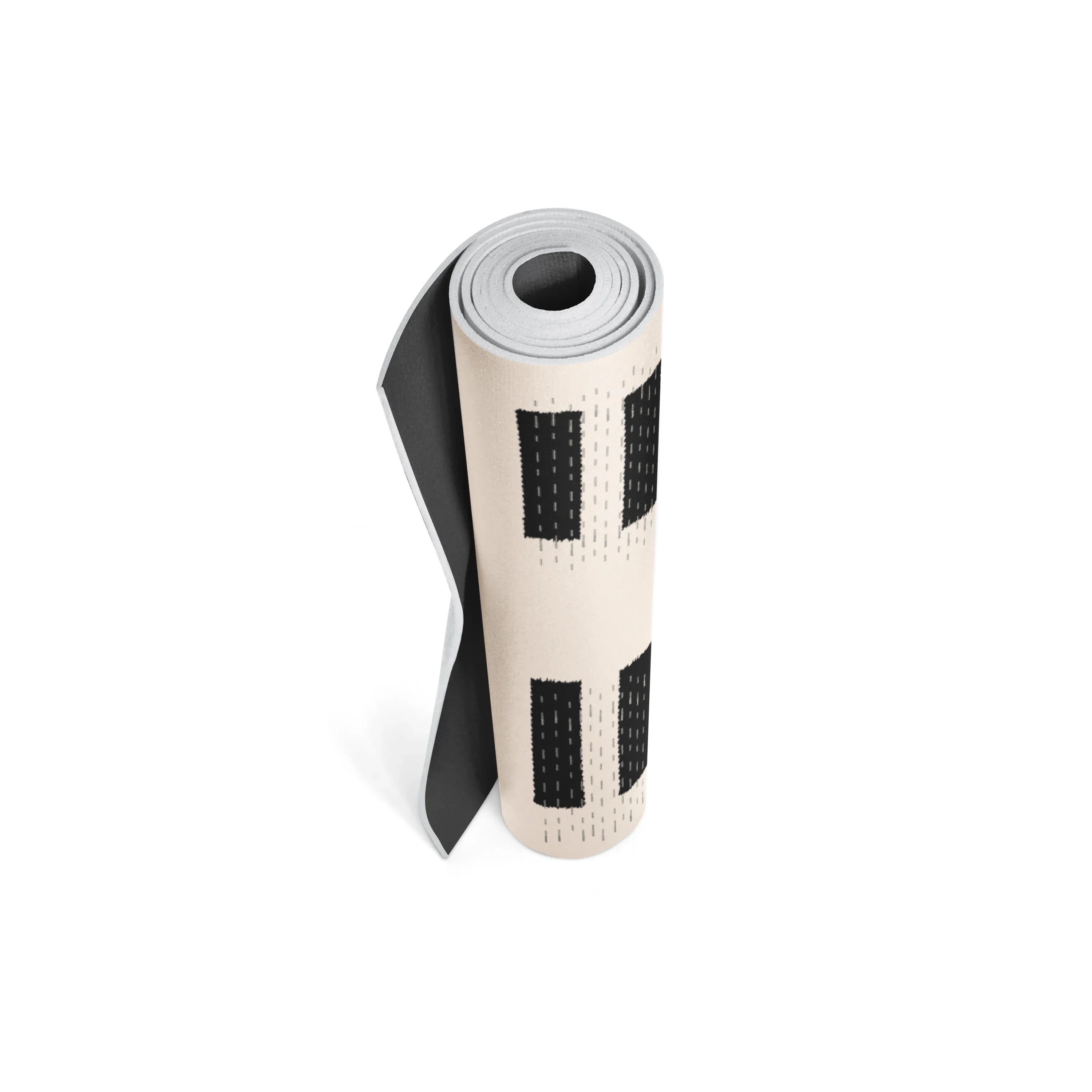 Galatea 6mm extra thick printed yoga mat featuring vibrant eco-friendly design and non-slip textured grip — view 5