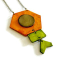Unique Bohemian Jewelry Set with Statement Necklace & Earrings-1
