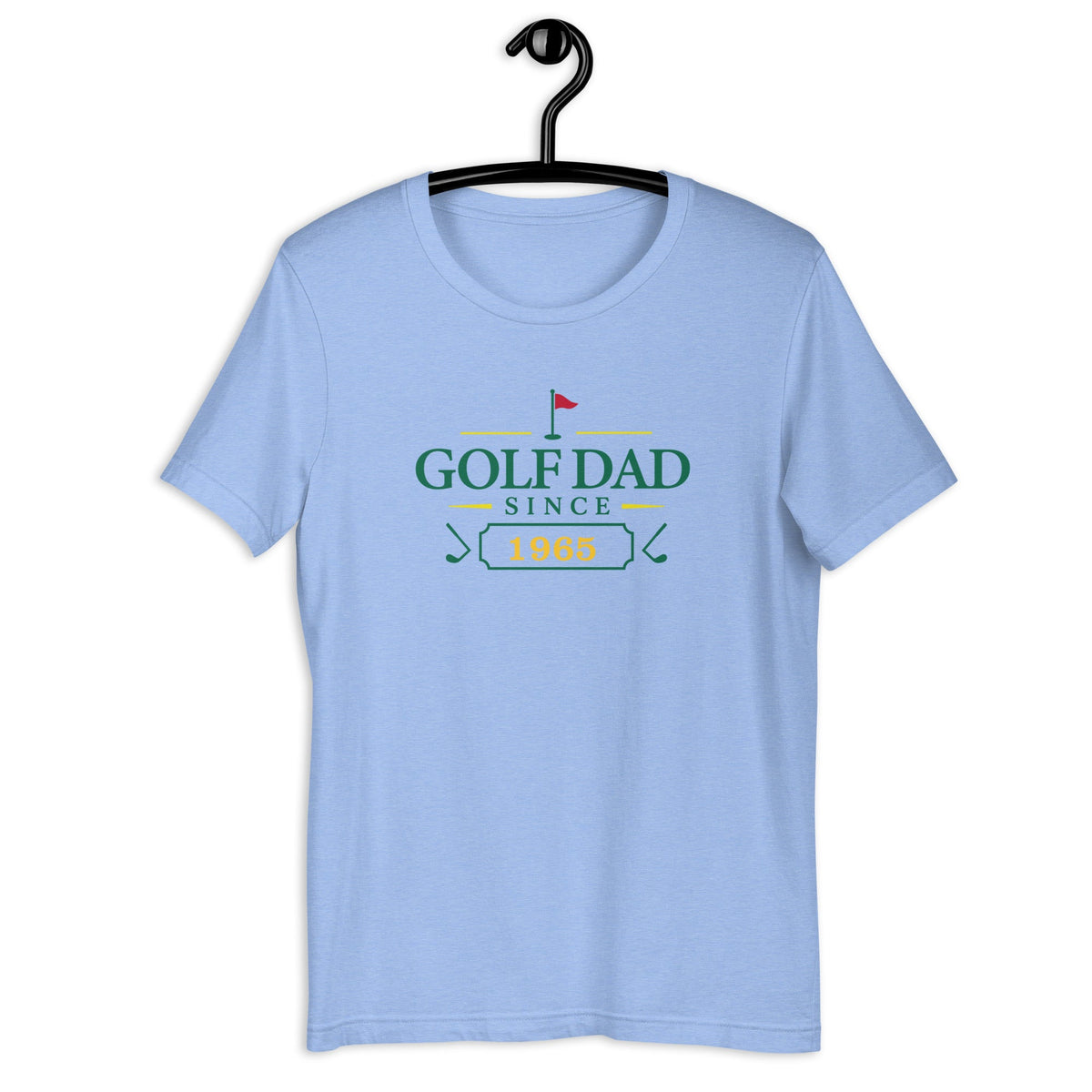 Golf Dad Since "Year" - Custom T-shirt-0