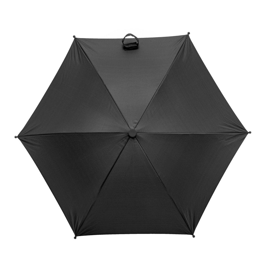 Universal stroller parasol featuring a waterproof canopy and flexible attachment arm for baby pushchairs. — view 4