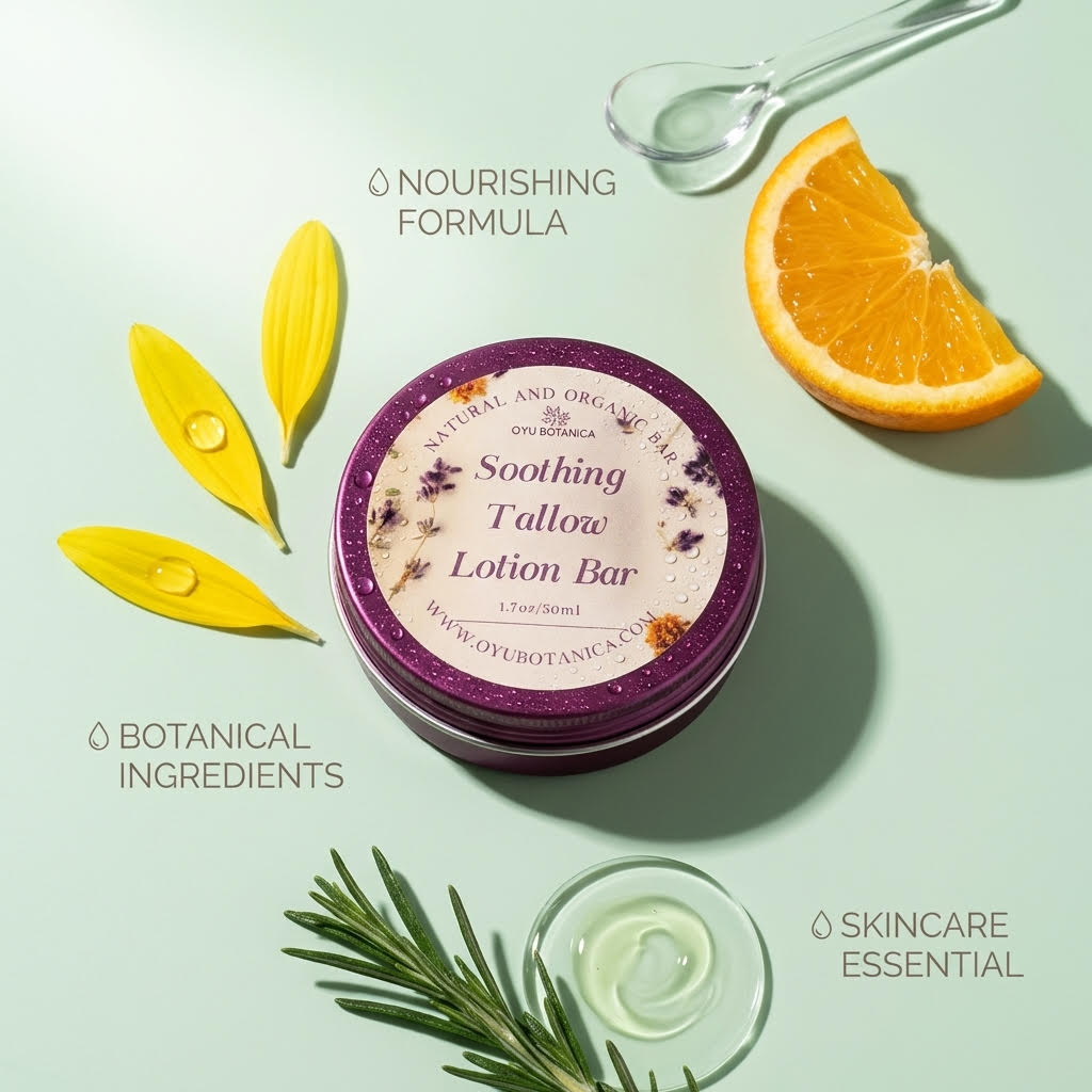 Tallow Lotion Bar (Lavender)-0
