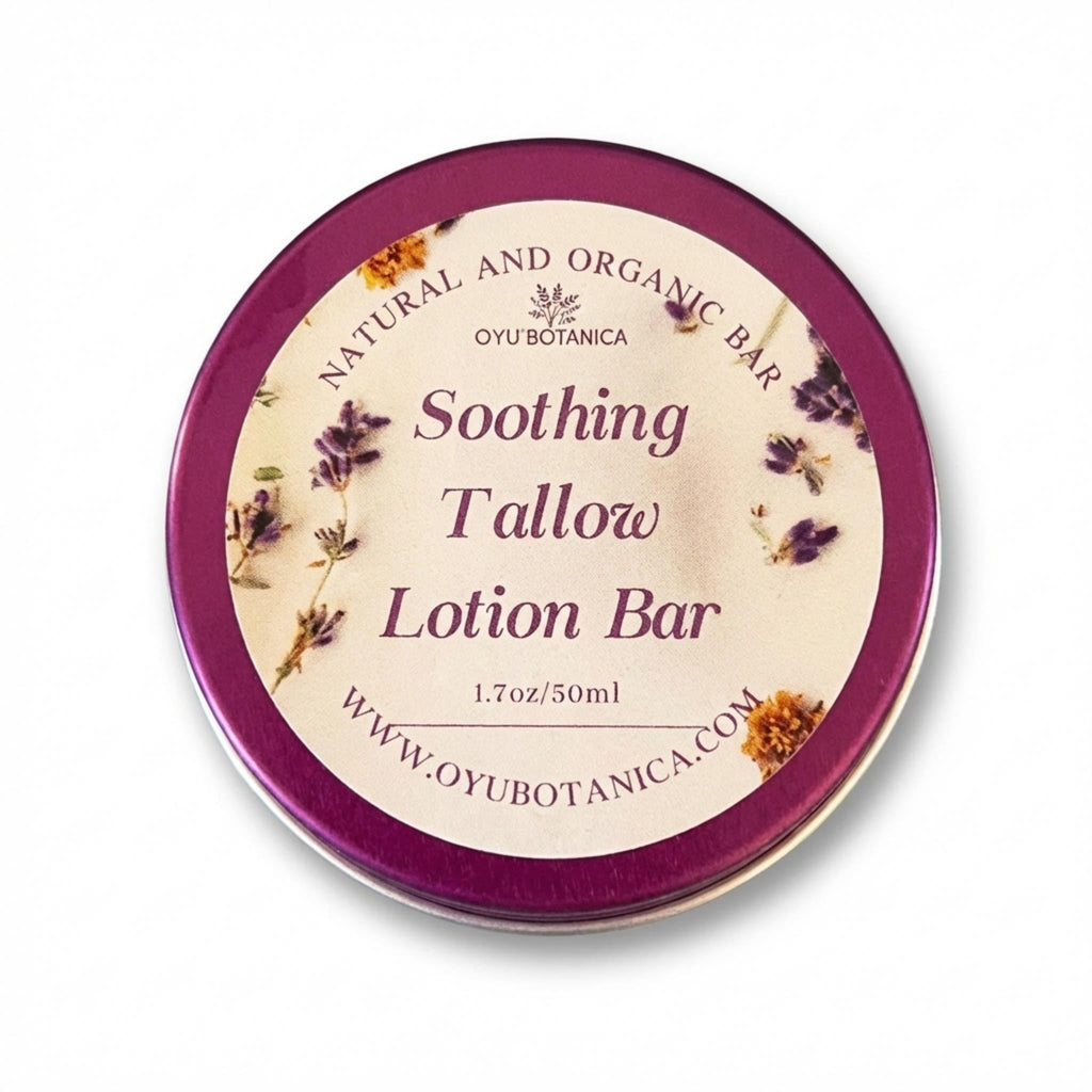 Tallow Lotion Bar (Lavender)-4