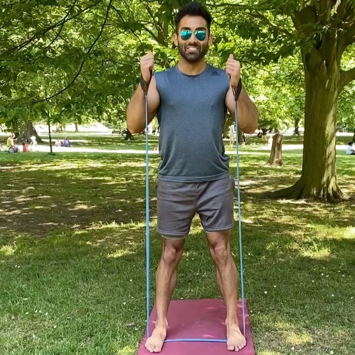 Eco-friendly upcycled black rubber resistance band made from recycled bicycle tyres for home workouts — view 2