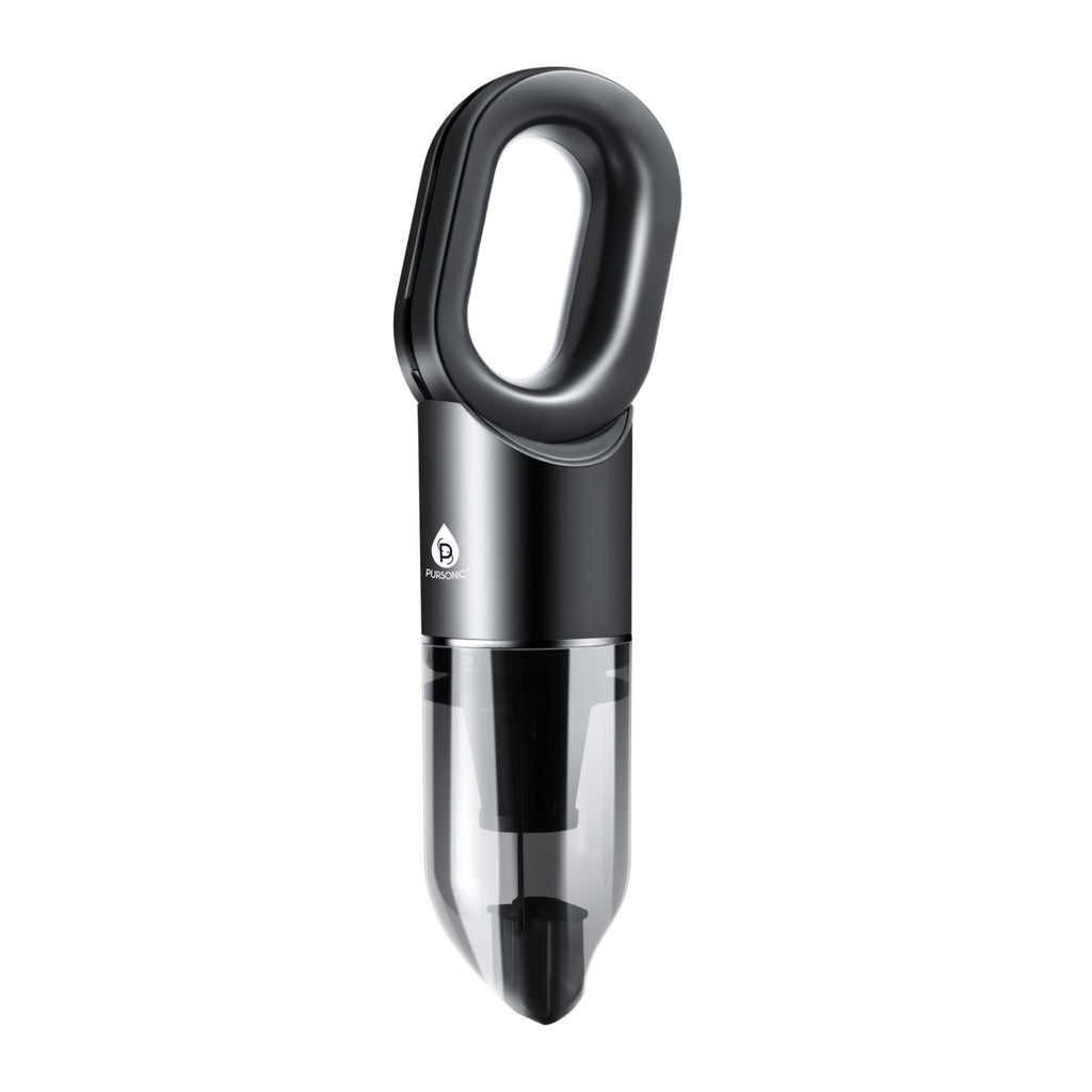 Sleek cordless handheld vacuum cleaner with multiple nozzle attachments for home and car cleaning efficiency — view 3